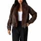 Damen Winterjacke von Emma&Ashley - brown