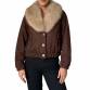 Damen Winterjacke von Emma&Ashley - brownbeige