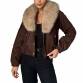 Damen Winterjacke von Emma&Ashley - brownbeige