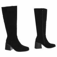 Damen High-Heel Stiefel - black