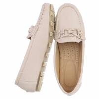 Damen Mokassins - beige