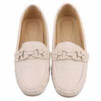 Damen Mokassins - beige