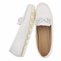 Damen Mokassins - white