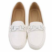 Damen Mokassins - white