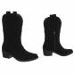 Damen Western- & Bikerboots - black