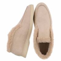 Damen Slipper - beige