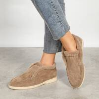 Damen Slipper - khaki