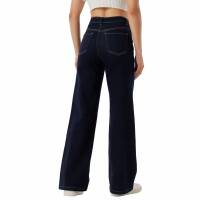 Damen High Waist Jeans von Laulia - DK.blue