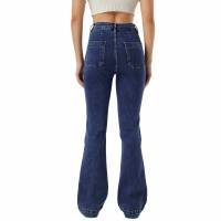 Damen Bootcut Jeans von Laulia - blue