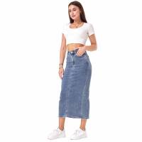 Damen Jeansrock von Laulia - blue