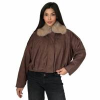 Damen Winterjacke von Emma&Ashley - brown