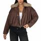 Damen Winterjacke von Emma&Ashley - brown
