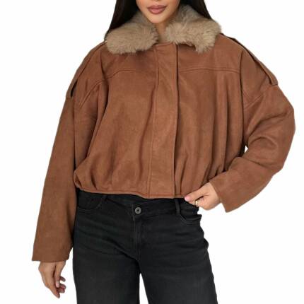 Damen Winterjacke von Emma&Ashley - camel