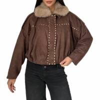 Damen Winterjacke von Emma&Ashley - brown