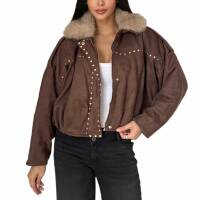 Damen Winterjacke von Emma&Ashley - brown