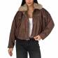 Damen Winterjacke von Emma&Ashley - brown