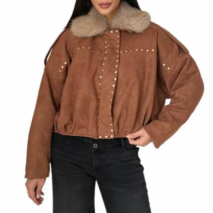 Damen Winterjacke von Emma&Ashley - camel