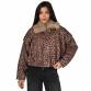 Damen Winterjacke von Emma&Ashley - leopard