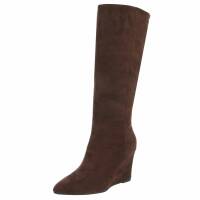 Damen High-Heel Stiefel - bbrown