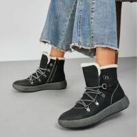Damen Schnürstiefel - black