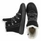 Damen Schnürstiefel - black