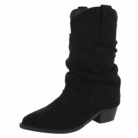 Damen Western- & Bikerboots - black