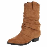 Damen Western- & Bikerboots - camel