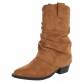 Damen Western- & Bikerboots - camel