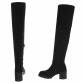 Damen Overknee-Stiefel - black