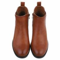 Damen Chelsea Boots - camel
