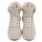 Damen Schnürstiefeletten - beige
