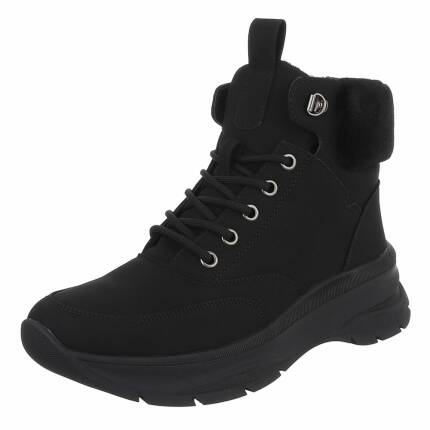 Damen Schnürstiefeletten - black