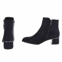 Damen High-Heel Stiefeletten - blue