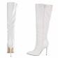 Damen High-Heel Stiefel - white