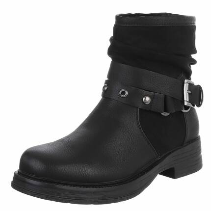 Damen High-Heel Stiefeletten - black