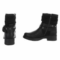 Damen High-Heel Stiefeletten - black