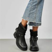 Damen High-Heel Stiefeletten - black