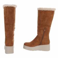 Damen Winterstiefeletten - camel
