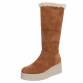 Damen Winterstiefeletten - camel
