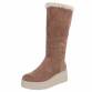 Damen Winterstiefeletten - khaki