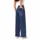 Damen High Waist Jeans von Laulia - blue