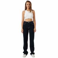 Damen High Waist Jeans von Laulia - DK.blue