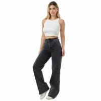 Damen High Waist Jeans von Laulia - black