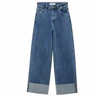Damen High Waist Jeans von Laulia - blue