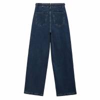 Damen High Waist Jeans von Laulia - blue