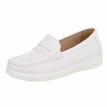 Damen Mokassins - white