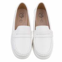 Damen Mokassins - white