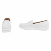 Damen Mokassins - white