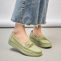 Damen Mokassins - green