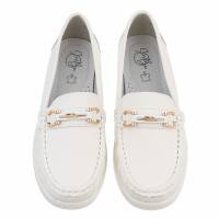 Damen Mokassins - white